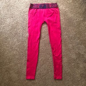 Gymshark Fit Leggings - Cranberry/Rich purple